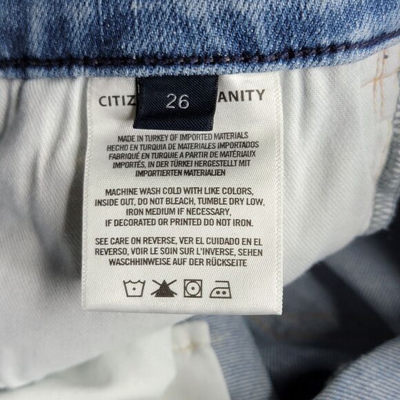 Citizens of Humanity Women Size 26 New w/ Tag Rocket Ankle Mid Rise Skinny Jeans - Picture 7 of 12